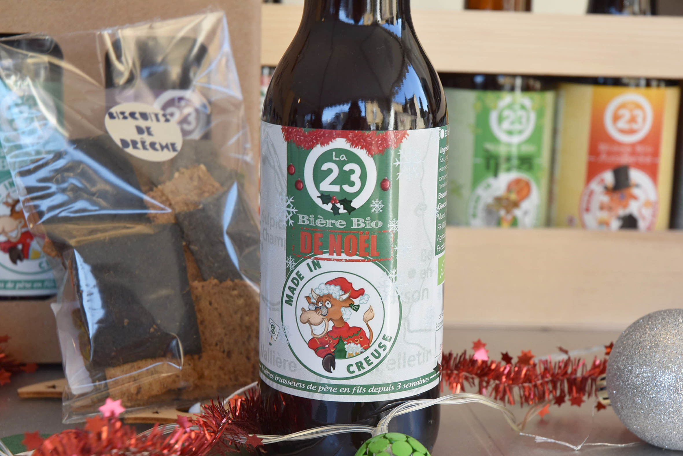 De la bière pour fêter Noël