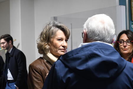 La ministre à l'écoute des profs