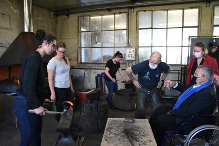 Visite gouvernementale aux Vaseix