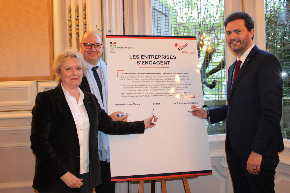 Les entreprises s'engagent
