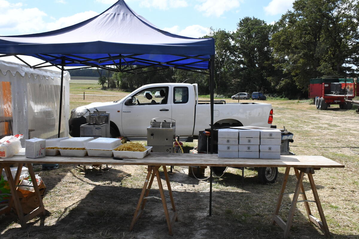 Le site de la Fête de l'Agri'Culture à Boisseuil.