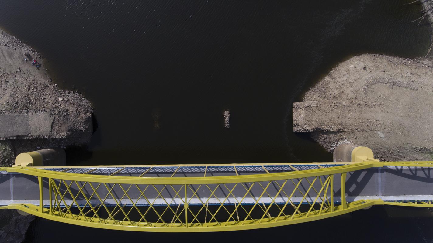 Le pont du Dognon remis à neuf par le Conseil départemental.